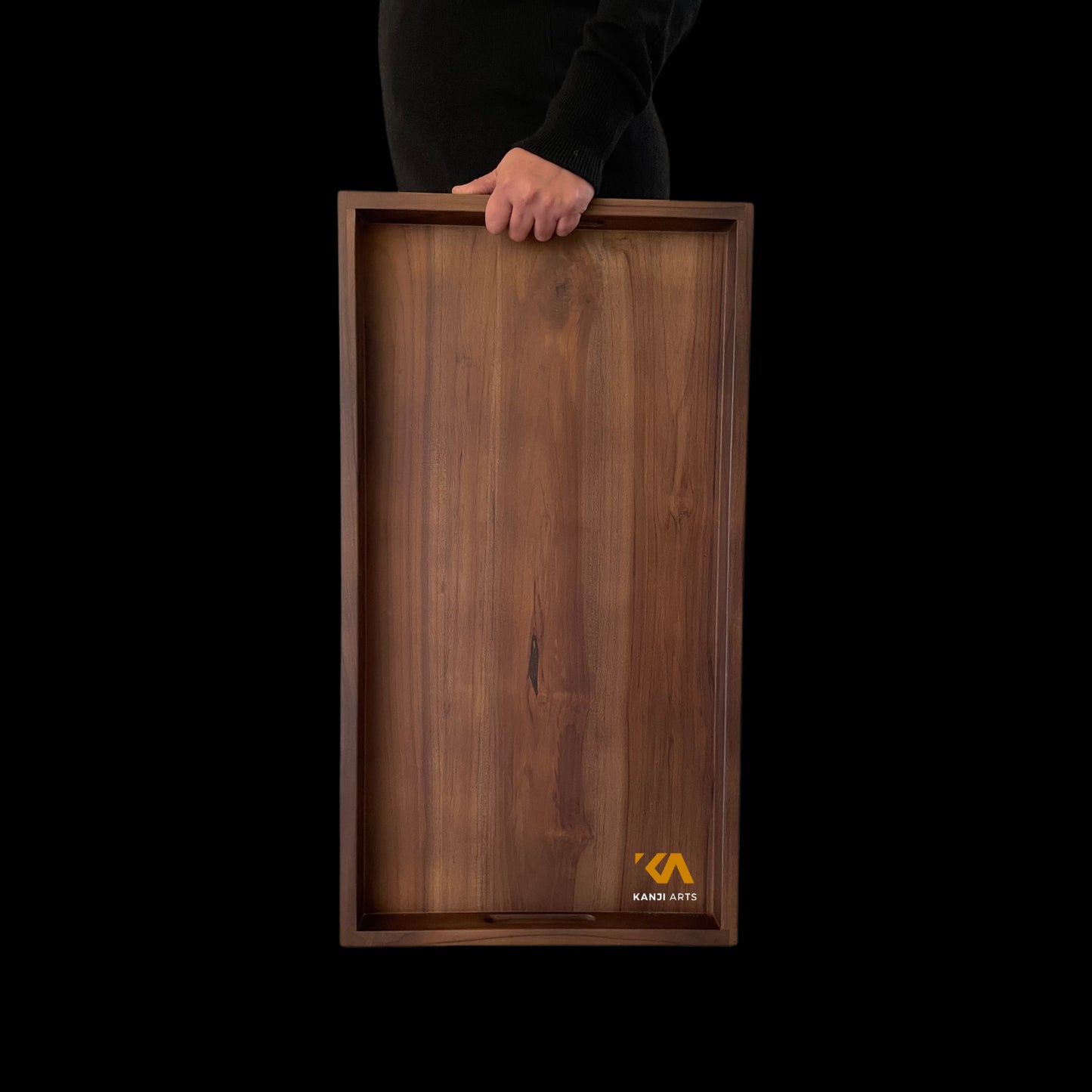 Large Ottoman Tray, Table Top, Wooden Tray for Ottoman