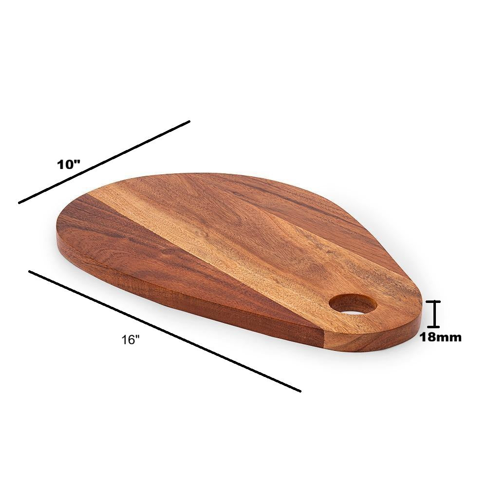 Handcrafted Acacia Wood Chopping & Serving Board | Kanji Arts