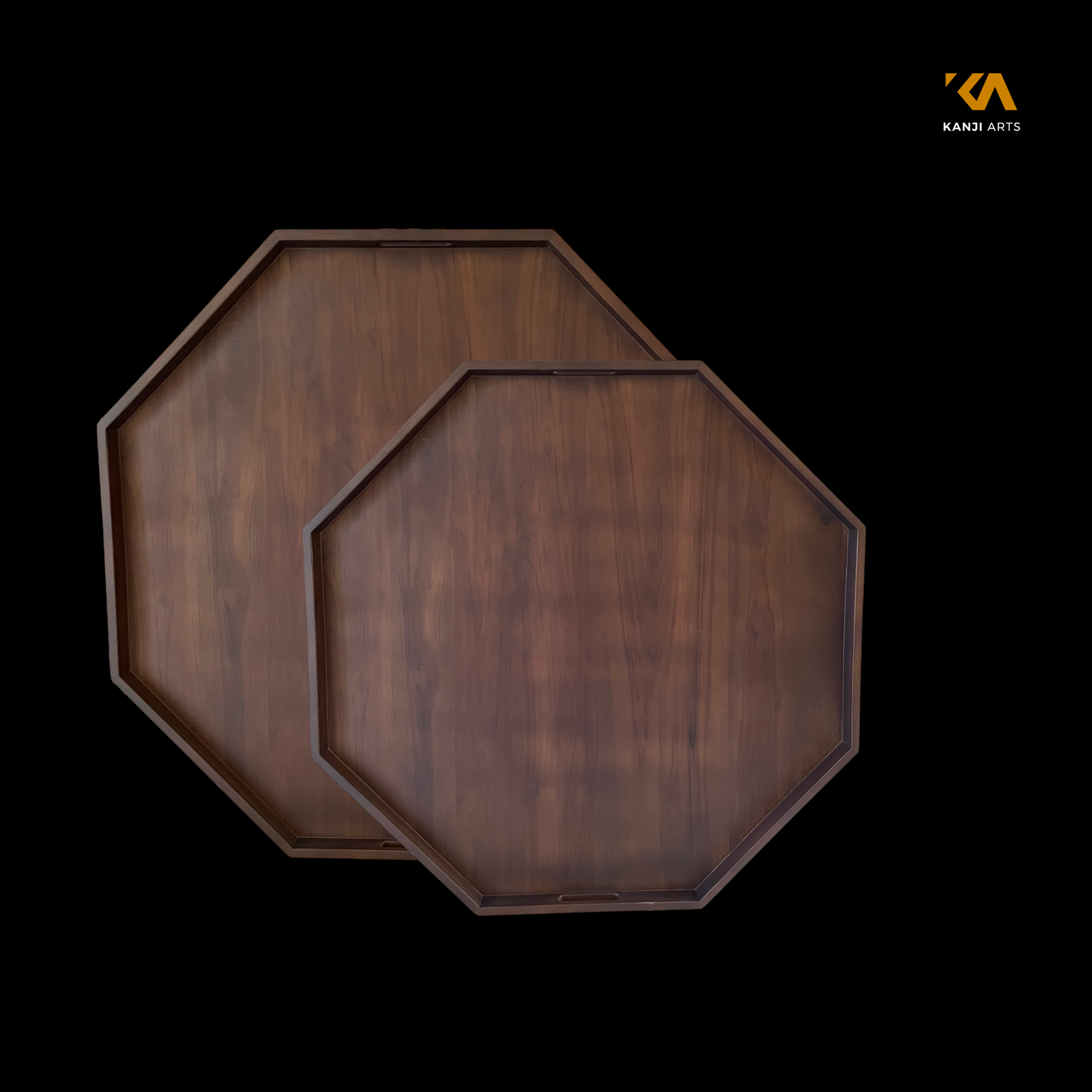 Octagonal Large Ottoman Tray, Table Top, Wooden Tray for Ottoman, Farmhouse Tray, Coffee Table Top