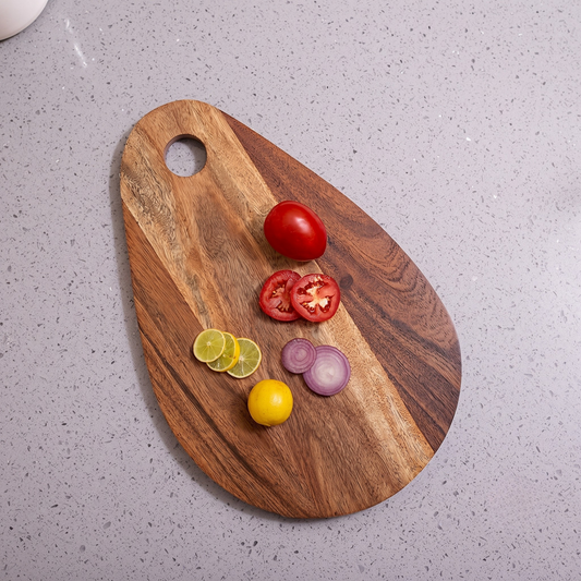 Handcrafted Acacia Wood Chopping & Serving Board | Kanji Arts