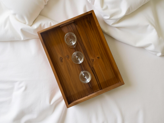 Large Ottoman Tray, Table Top, Wooden Tray for Ottoman