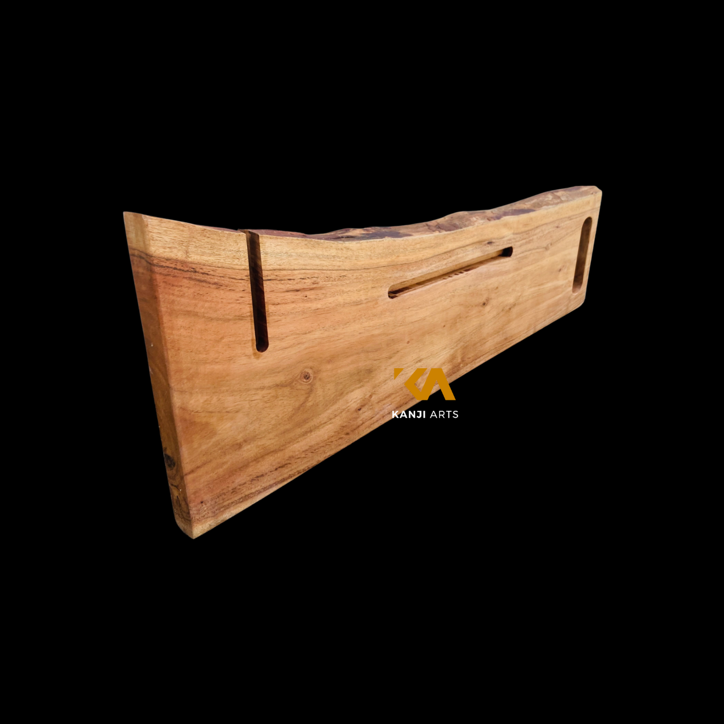 Live Edge Acacia Wood Bathtub Caddy: Modern Bath Tray, Bathtub Board, Bath Shelf Cozy Spa Sessions Wooden gift for Her Spa Bathroom Bathtub