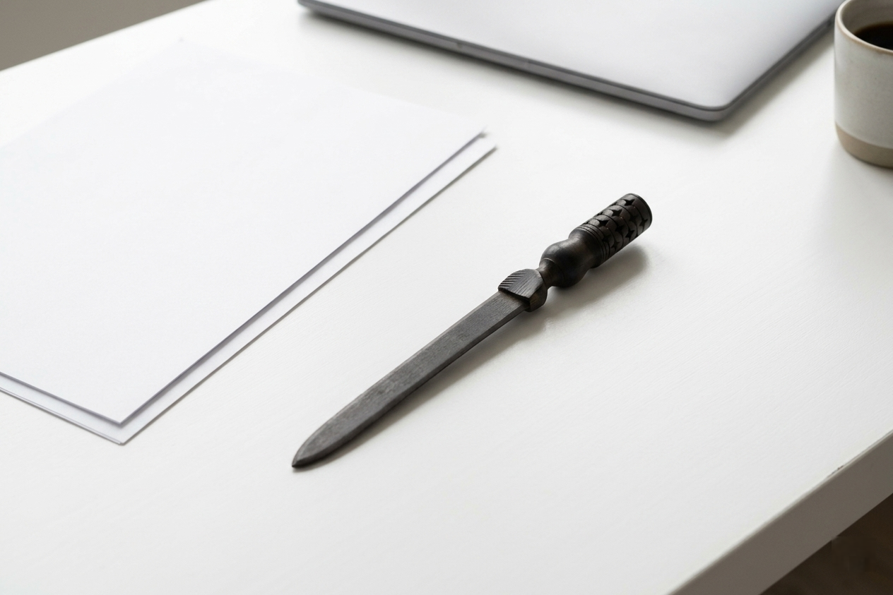Traditional Wooden Letter Opener